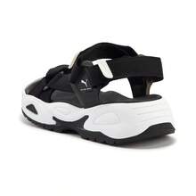 Puma Sandalias deportivas unisex de punta abierta, con cierre de gancho y bucle para playa - Negro - Ver 7