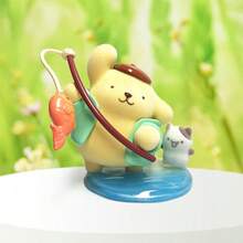 Miniso 布丁狗四季系列盲盒，高品質 PVC 搭配毛茸茸細節，適合居家裝飾、層架展示與送禮（隨機發貨 1 個） - 彩色 - 查看 4