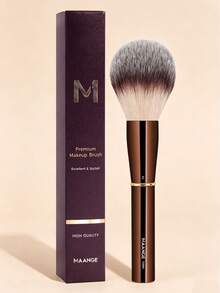 MAANGE 1pc Ergonomic Skin-Friendly Professional Long-Lasting Makeup Brush, Foundation Brush, Detail Brush, Concealer Brush, Contour Brush, Suitable For Liquid, Cream And Powder Makeup Application, Blending And Facial Brushing, Makeup Accessories Gift For Friends - Multicolor - View 9