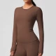 7102 Long Sleeve - Chestnut
