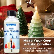 Candle Varnish Glossy Protective Lacquer For Candles, 100ml/200ml. - Candle Varnish - 查看 4