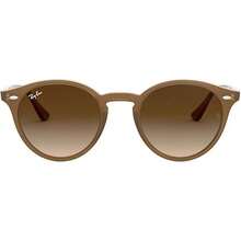 Ray Ban Ray-Ban RB2180 616613 49 Round Light Brown Brown Gradient Sunglasses NEW W/ Tags - 顏色預設值 - 查看 1