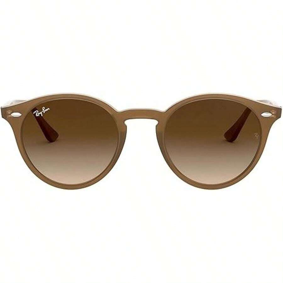 Ray Ban Ray-Ban RB2180 616613 49 Round Light Brown Brown Gradient Sunglasses NEW W/ Tags - 顏色預設值 - 查看 1