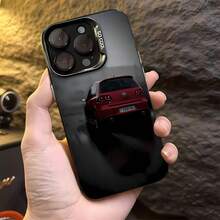 Golf rojo en una noche lluviosafunda de teléfono Fundas compatibles con ,Apple,VIVO,OPPO,,, y Honor.Fabricadas en silicona TPU,ofrecen protección contra golpes y caídas. - Negro - Ver 4