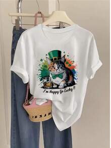 Women T-Shirts - White - View 6