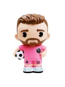 MLS 1 chiếc ống tiết kiệm hình ngôi sao bóng đá Lionel , thiết kế màu hồng đồng phục CF, làm bằng nhựa PVC bền chắc, phù hợp cho trẻ em và người lớn. Là vật trang trí bàn làm việc tuyệt vời và món quà lý tưởng cho người hâm mộ bóng đá. - Nhiều màu - Xem 9