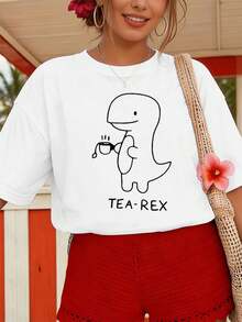 Women T-Shirts - White - View 1