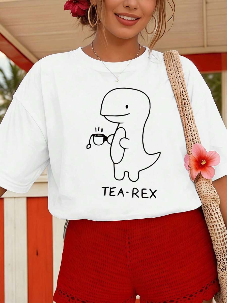 Women T-Shirts - White - View 1