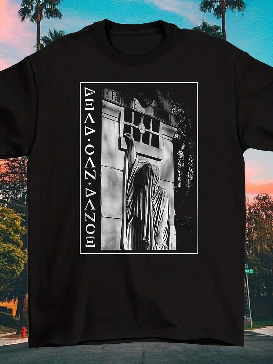 Virgin Prunes Unisex Concert T-Shirt | High-Quality, Pure, Elegant, Printed T-Shirt, Slim-Fit, Comfortable And Breathable, With A Crew Neck, Suitable For All Seasons, Perfect For Adults, Essential For Various Streetwear Styles. Loose And Comfortable. - 後退 - 查看 1