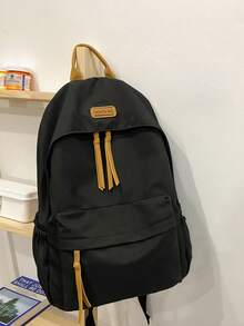 Women's Backpack, Women's Large Capacity Travel Backpack, Commuting And Class Backpack, Fashionable Computer Bag, Short Distance Business Travel Luggage Bag,Travel Backpack Airline Approved Suitable For Ryanair,Wizz Air - Black - View 8