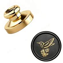 1pc Detachable Round Brass Wax Seal Stamp Head, No Handle, Suitable For Decoration, Greeting Cards, Envelopes, Wine Bottle Seals, Notebooks, Perfume Bottles - Single Piece - View 22