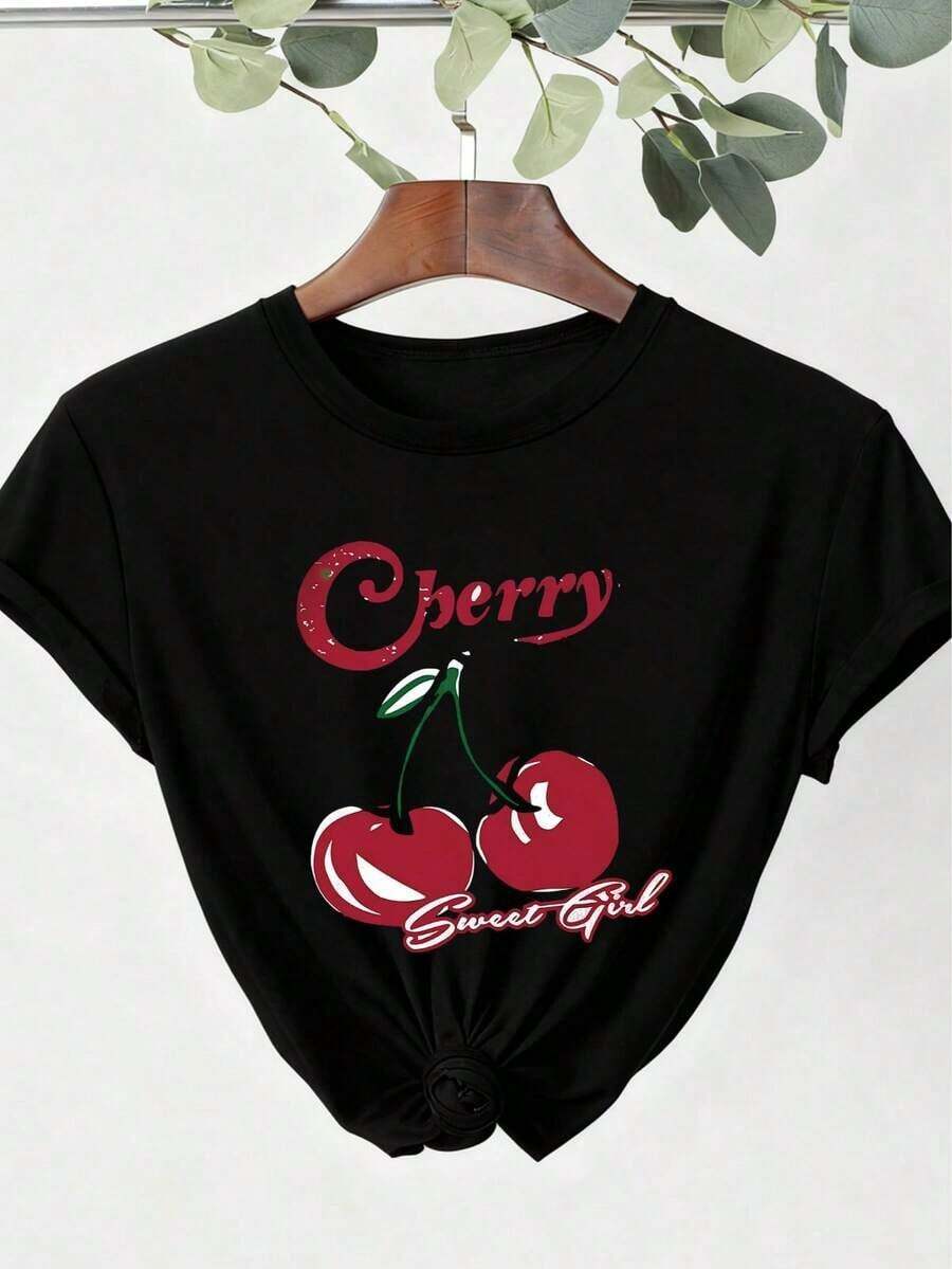 Women T-Shirts - Black - View 1