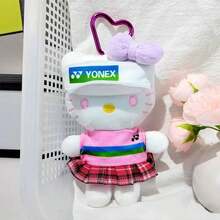 SANRIO 1件可愛卡通運動裝 Katie Cat 毛絨娃娃包掛飾，生日禮物、紀念品、情人節禮物 - 彩色 - 查看 12