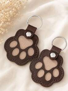 1pc Commemorative Leather Pet Hair Keepsake Bag - Multipurpose Portable Keychain, Suitable For Cats And Dogs, Pet Memorial Hair Storage Box - Multicolor - View 31