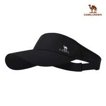 CAMEL CROWN Summer Outdoor Sports Sun Protection Hat, Suitable For Golf, Marathon, Tennis - Classic Black - View 9