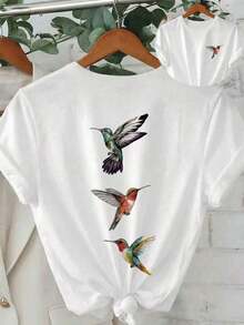 Women T-Shirts - Weiss - View 4