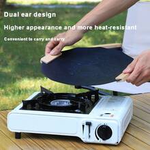 Outdoor BBQ And Indoor Polygonal Cast Iron Grill Pot, Multi-Functional Non-Stick Grill Pot - Double Ear Grill Pan - View 10