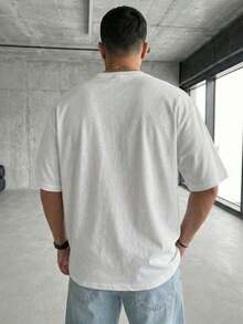Veterans Gift For Car Enthusiasts And Vintage Culture Lovers Valentine's Day Gifts Spring Festival White Crew Neck Short Sleeve T-Shirt 180g 100% Cotton - 白色 - 查看 3