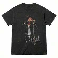 Vintage 90s Style T-Shirt - Black - View 6