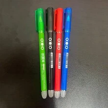 4pcs High Capacity Erasable Gel Pens, 0.7mm Tip, Heat-Resistant Erasable Refills, Red, Blue And Black Ink, Smooth Writing, Great For Schoolwork, Student Stationery, Back To School Essential - Erasable Pen - View 9