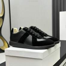 Zapatos casuales unisex, tallas 36-45, zapatos casuales para mujer y zapatos deportivos para hombre, zapatos planos con cordones de suela suave, zapatos cómodos y ligeros para uso diario, de corte bajo. - #06 - Ver 3