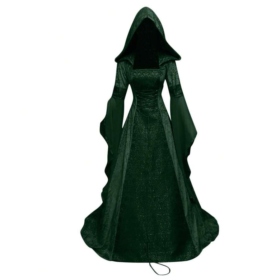 Cosplay kläder - Grön - Visa 1