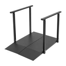 Futchoy Wheelchair Ramp With Handrails Access Ramp For Doorways Curbs Stairs 500lbs - Black - View 6