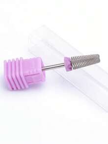 1PC XXF Nail Art Carbide Milling Cutter Professional Manicure Electric Rotary Manicure Machine Tungsten Drill Bit Nail Sanding Head For Tool Accessories - Purple - View 4