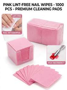 202PCS New Nail Polish Absorbent Sticks - Extra Large, No Silk Ingredients, No Harmful Substances, Suitable For Home Beauty Use, Quick-Dry Nail Polish And Clothing Cleaning, Nail Cleaning Paper Nail Supplies, Essential Nail Care Products, Nail Absorbent Paper, Nail Cleaning Cotton Pads Disposable Cleaning Pack, Nail Disposable Cleaning Cloth, Nail Cleaning Cloth, Nail Filing Strip - Multicolor - View 11