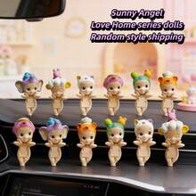 SONIANDSMI, Búp bê ngẫu nhiên, Thiên thần Sonnny, Búp bê Thiên thần Sonny 3.5 inch, Kiểu giao hàng ngẫu nhiên, Bộ sưu tập động vật, Đồ trang trí sưu tầm, Trang trí trong nhà, Trang trí phòng ngủ, Đồ dùng tiệc tùng, Trang trí xe hơi, Trang trí ngày lễ, Trang trí đám cưới, Quà sinh nhật, Quà tặng lãng mạn, Quà bất ngờ cho bé gái, Lễ Phục sinh, Quà tặng Phục sinh - Một kích cỡ phù hợp cho tất cả - Xem 1