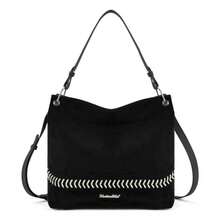 Hobo Bag For Ladies Shoulder Handbags With Back Pocket Purses, With Zipper, Purses, With Zipper - Y-black - View 8
