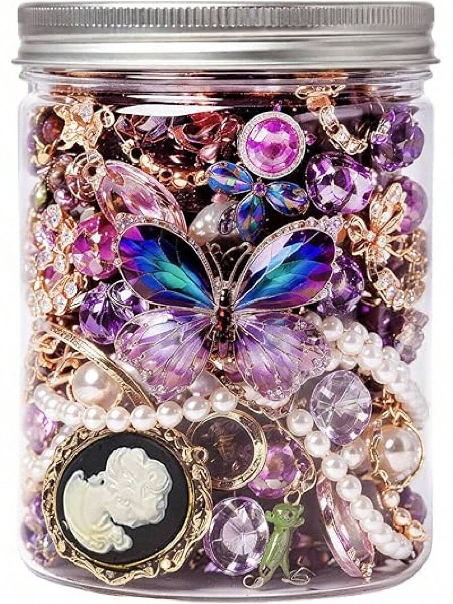 Wedding Party Gift Mystery Jewelry Jar 15pcs Shiny Set - 1件珠寶罐 - 查看 1