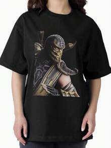 Scorpion Moral Kombat 9 Shirt, Size, Large And Comfortable - Back - View 6