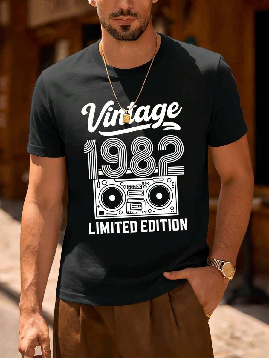Men T-Shirts - Black - View 1