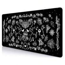 Mouse Mat - Black Occult Goth - View 1