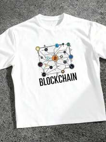 Blockchain - Cryptocurrency Crypto Investor BTC Camiseta Unisex - Blanco 2 - Ver 2
