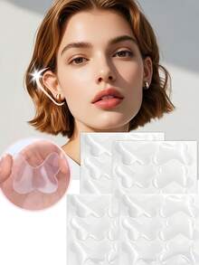 1 pieza Pegatina soporte de pendiente de mariposa, herramienta invisible para dar forma a la oreja para mujeres - A - Ver 2
