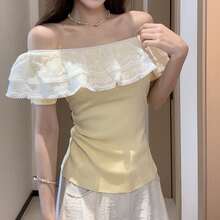 Women Tops - Yellow - View 3