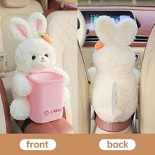 Little Bear 2-In-1 Tissue Box With Waterproof Container, Quick Tissue Dispensing, Portable And Easy To Carry, Suitable For Car, Office, Bedroom, Bathroom, Travel, Picnic, Family Gathering, Storage And Holiday Decoration - Multicolor - View 14