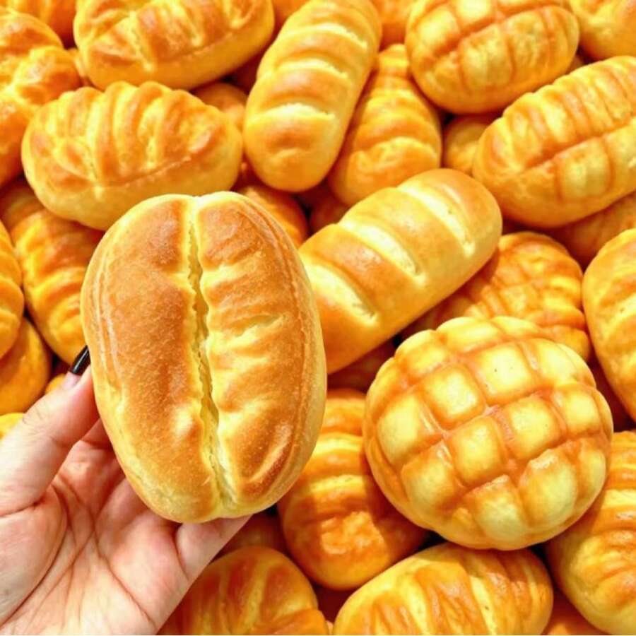 1 chiếc bánh mì dứa, bánh churro, bánh mì gối mềm dẻo, đồ chơi bánh nén, mô hình bánh nén, chất liệu PU đàn hồi chậm, món quà hoàn hảo - Quà sinh nhật, quà ngày lễ, quà Giáng sinh. - Xem 1