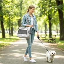 Universal Pet Shoulder Bag, Small Dog Handbag, Cat Shoulder Bag, Cat Tote Bag, Cat Carrier Bag For Outdoor Use - Multicolor - View 7