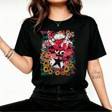 Camiseta de neurodiversidad 2026Bcba, camiseta para profesores de educación especial, camiseta de salud mental, camiseta unisex de manga corta clásica de algodón grueso con estampado gráfico "Prosperamos en diferentes condiciones", top casual de manga corta para mujer - camiseta unisex de manga corta holgada de algodón con cuello redondo estilo vintage urbano - Schwarz - Visa 7