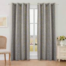 1 pieza/2 piezas Cortinas opacas/Cortinas con estampado de mármol en lámina/Diseño con ojales en la parte superior/Múltiples colores y tamaños disponibles/Cortinas 100% opacas/Protección de privacidad/Bloqueo de luz solar y oscurecimiento de la habitación/Cortinas para sala de estar, dormitorio, estudio/Cortinas para días festivos/Cortinas gris oscuro - Gris Oscuro - Ver 29