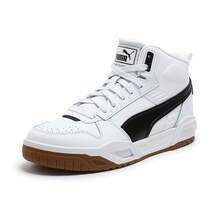 Puma Unisex Classic Mid-Top Skate Shoes, Spring/Autumn Fashion Comfortable Sports Casual Sneakers 39614808 - White-black-gum Color - View 9