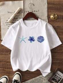 Women T-Shirts - Weiss 2 - View 2