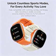 Smart Watch, 1.73" Large AMOLED Display Smartwatch With Heart Rate Monitor, 100 Sport Modes, Sleep Tracker, Remote Camera, Step Counter, Music Control - Silicone Strap For Women Men - View 10