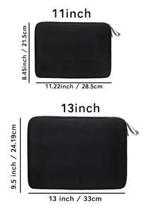 Portable Tablet Protective Case, Suitable For 10.9" / 12.9" , Water-Resistant, Scratch-Resistant With Pen Slot Laptop/Computer/Shoulder Bag Ins/Y29k Style Portable Women/Men/Girl/Boy/Female/Male Cute Waterproof Shockproof/Waterproof Bag Lightweight Portable Simplicity With Computer Compartment Large Capacity School Office Ladies Work Commute Multi-Function - Multicolor - View 3