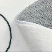 1 pezzo: Tappeto con fiori francesi per decorazione della camera da letto, tappeto rosa per comodino, tappeto per soggiorno, forma irregolare, tappetino peluche per finestra, morbido e lavabile - 80x200 cm - Visualizzare 5