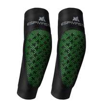 Heavy-Duty Breathable Elbow Sleeves - Non-Slip, Shock-Absorbing Compression Supports For Athletes - Black - View 1