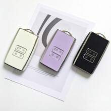 1 chiếc ốp bảo vệ chìa khóa xe hơi bằng chất liệu TPU, vỏ chuyên dụng cho chìa khóa, phù hợp với các dòng xe Renault Captur, Koleos, Kadjar, Arkana, Megane, Duster, Sandero. - A - Xem 2